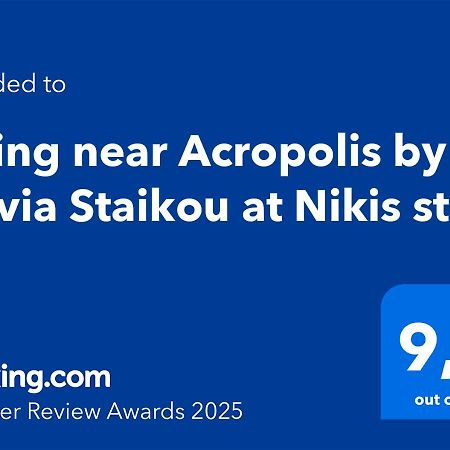 雅典Living Near Acropolis By Sylvia Staikou At Nikis Str公寓 外观 照片